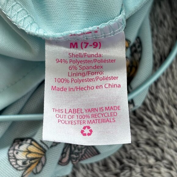 No Boundaries Top Medium 7-9 Butterfly Fairy Rusched Y2K Whimsical Boho 18524 - Picture 4 of 8